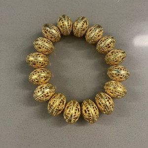 Ornate gold dipped bracelet from Summer Steinfeld collection
